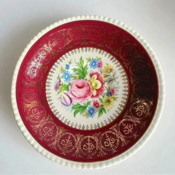 Vintage made in England bone china teacup &  saucer mixed set - Picture 4 of 8